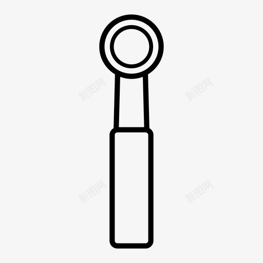 量匙烘焙工具厨房用具图标svg_新图网 https://ixintu.com 厨房用具 咖啡 器具 工具 烘焙 量匙