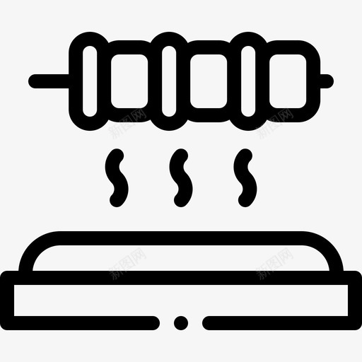 烧烤烧烤37直系图标svg_新图网 https://ixintu.com 烧烤 直系
