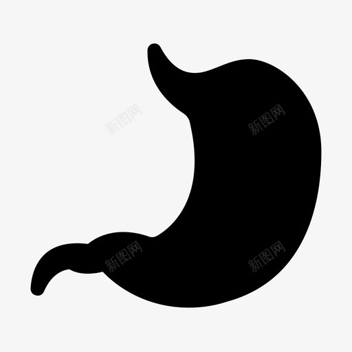 胃健康医院图标svg_新图网 https://ixintu.com 健康 公共 医院