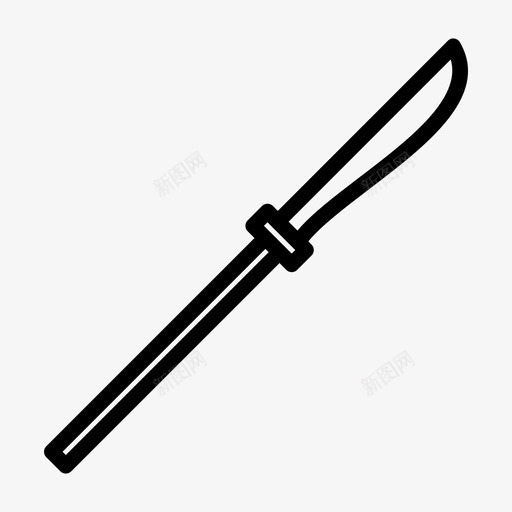 长矛标枪武器图标svg_新图网 https://ixintu.com 标枪 武器 长矛