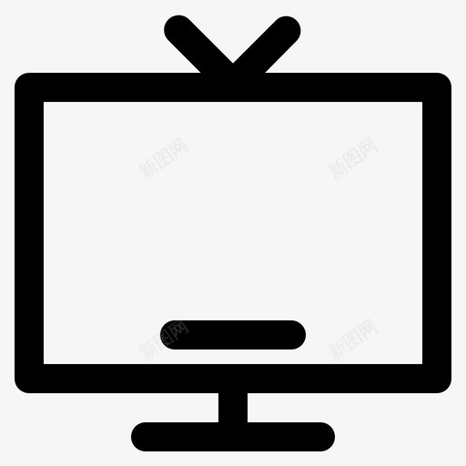 电视音乐视频播放器图标svg_新图网 https://ixintu.com 关于 所有 播放器 电视 视频 音乐