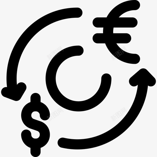 交易所商业金融15字形图标svg_新图网 https://ixintu.com 交易所 商业 字形 金融