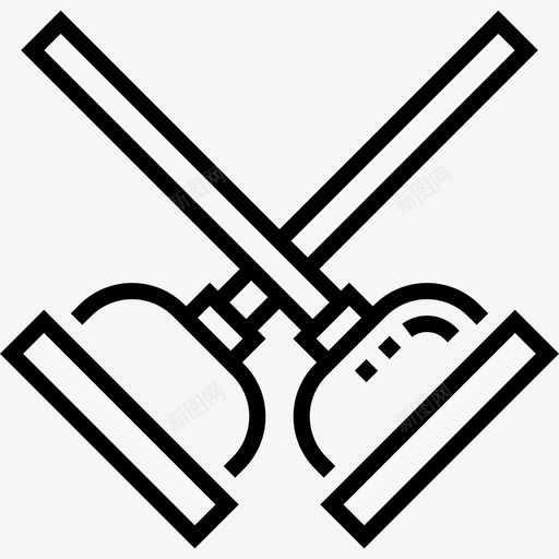柱塞管道工24线性图标svg_新图网 https://ixintu.com 柱塞 管道工 线性