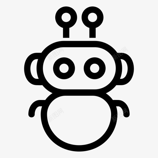 机器人聊天室聊天室虚拟机器人图标svg_新图网 https://ixintu.com 机器人 聊天室 虚拟