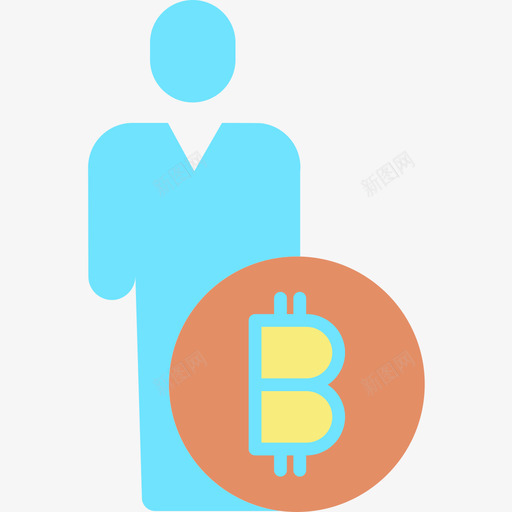 商业加密货币43持平图标svg_新图网 https://ixintu.com 加密 商业 持平 货币
