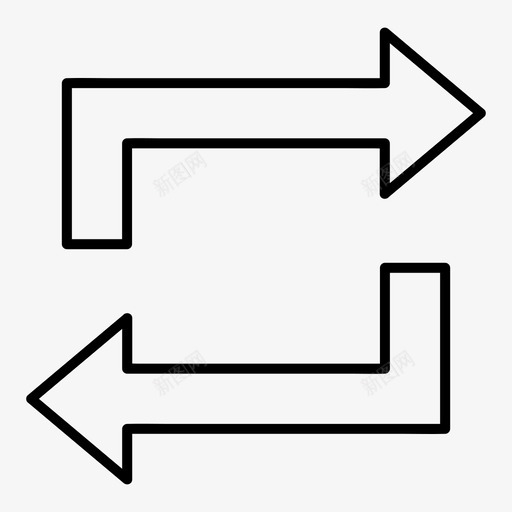 重复箭头循环图标svg_新图网 https://ixintu.com 刷新 加载 图标 基本 小的 循环 所有 有大 箭头 重复 重新