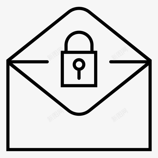 反垃圾邮件通信电子邮件图标svg_新图网 https://ixintu.com 保护 垃圾 安全 电子邮件 通信 邮件