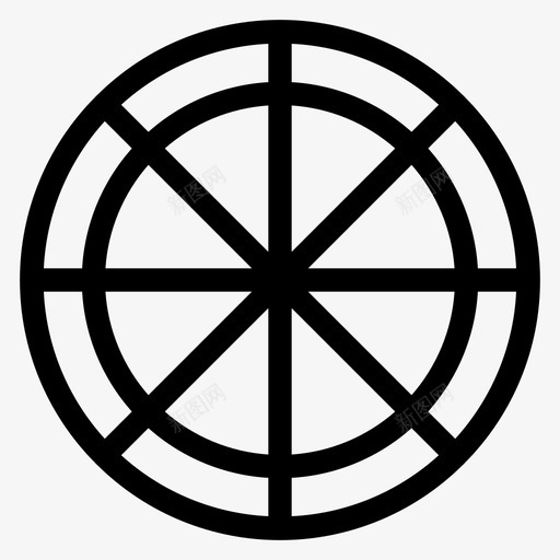 披萨吃娱乐图标svg_新图网 https://ixintu.com 娱乐 披萨 食物