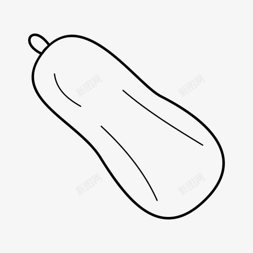 南瓜食品有机图标svg_新图网 https://ixintu.com 南瓜 有机 蔬菜 食品