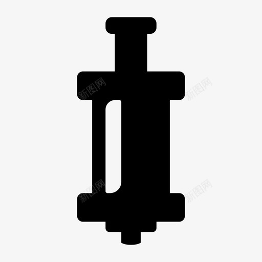阀门雾化器蒸汽图标svg_新图网 https://ixintu.com 十三 蒸汽 通风 阀门 雾化器