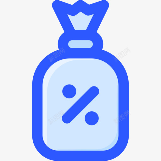 Bag商业金融16蓝色图标svg_新图网 https://ixintu.com Bag 商业 蓝色 金融