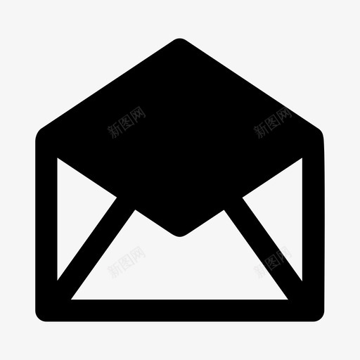 信息联系人电子邮件图标svg_新图网 https://ixintu.com 信封 信息 多媒体 电子邮件 联系人