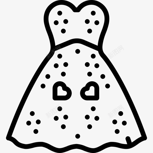 服饰趣味服饰时尚图标svg_新图网 https://ixintu.com 时尚 服饰 趣味