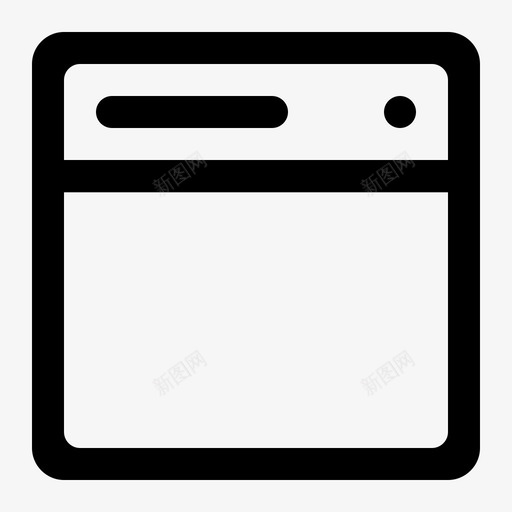 窗口标题svg_新图网 https://ixintu.com 窗口标题