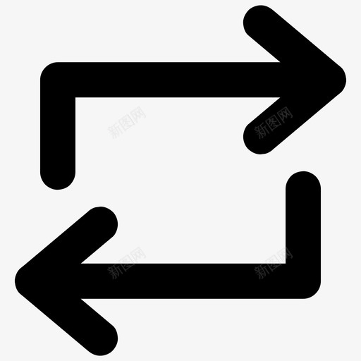 重复箭头循环图标svg_新图网 https://ixintu.com 刷新 加载 图标 基本 小的 循环 所有 有大 箭头 重复 重新