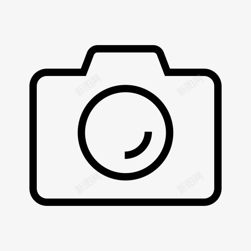 照相机拍摄单击图标svg_新图网 https://ixintu.com 单击 图标 图片 基本 拍摄 照片 照相机