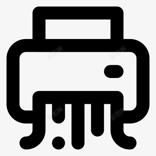 文件销毁机家电家用电子图标svg_新图网 https://ixintu.com 家用 家用电子 家电 文件 碎纸机 销毁机