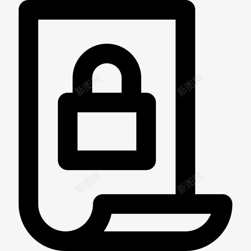 数据安全数据保护27线性图标svg_新图网 https://ixintu.com 保护 安全 数据 线性