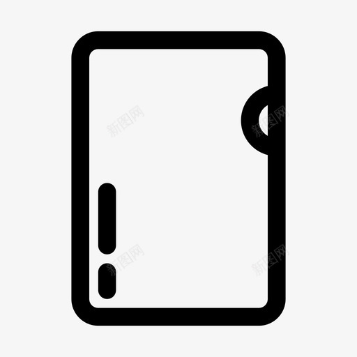 文件箱文件夹纸张图标svg_新图网 https://ixintu.com 文件 文件夹 文具 纸张