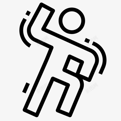 锻炼健身训练图标svg_新图网 https://ixintu.com 健身 健身房 训练 锻炼