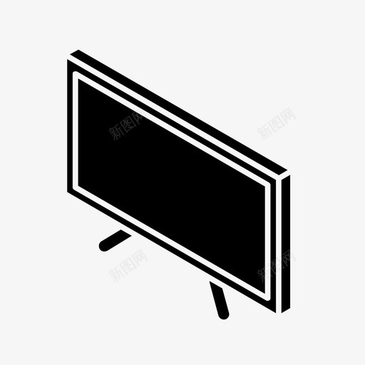 电视盒子频道图标svg_新图网 https://ixintu.com 娱乐 电视 盒子 频道