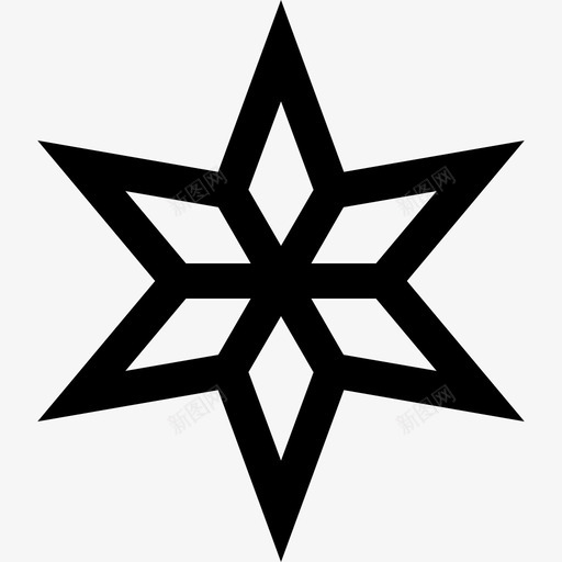 星奖幻想图标svg_新图网 https://ixintu.com 图标 幻想 星线 质量 魔术