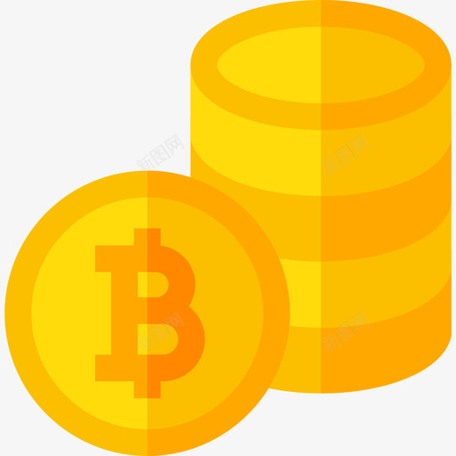 比特币符号比特币144扁平图标svg_新图网 https://ixintu.com 扁平 比特 符号
