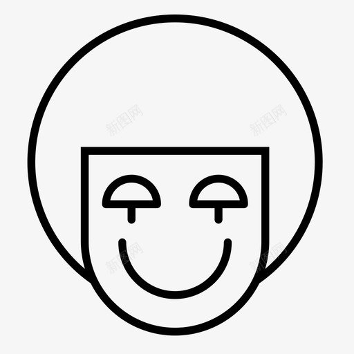 男孩哭泣表情图标svg_新图网 https://ixintu.com 1行 哭泣 孩子 男孩 表情
