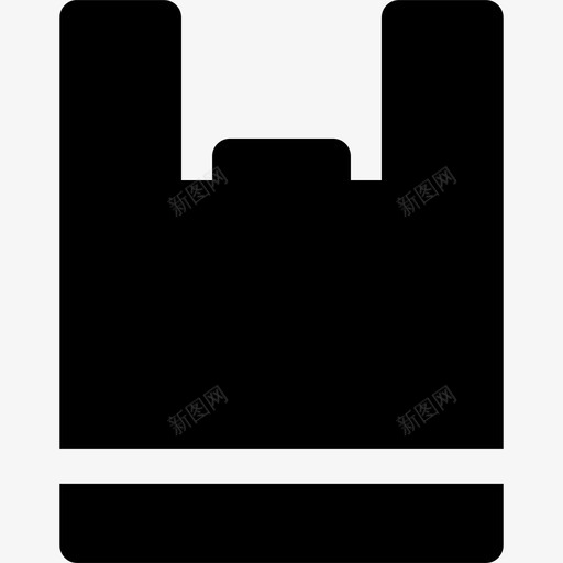 塑料袋购物者购物袋图标svg_新图网 https://ixintu.com 固体 塑料袋 购物者 购物袋 超市 零售