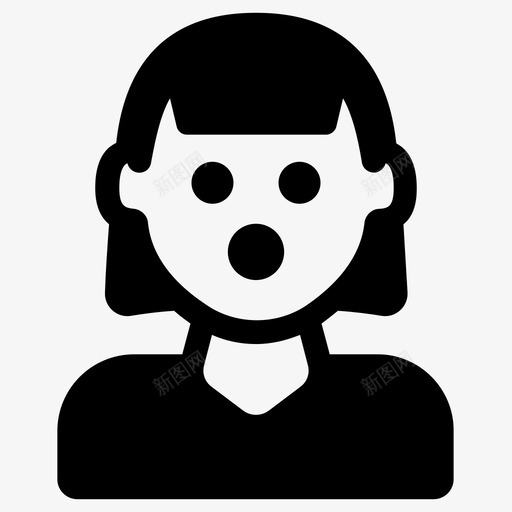 表情符号不可思议震惊图标svg_新图网 https://ixintu.com 不可思议 号的 惊喜 符号 表情 震惊