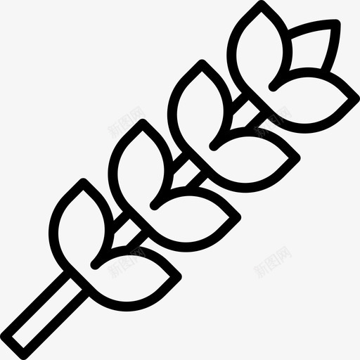 小麦啤酒节55直链图标svg_新图网 https://ixintu.com 啤酒节 小麦 直链