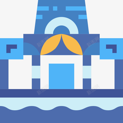 博物馆水族馆2公寓图标svg_新图网 https://ixintu.com 公寓 博物馆 水族馆