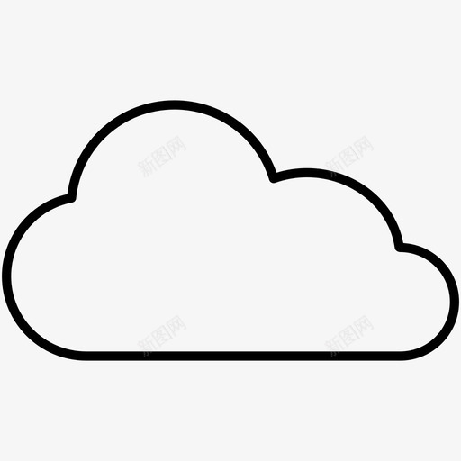 云抽象图标svg_新图网 https://ixintu.com 抽象