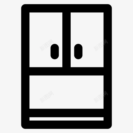 橱柜家具家具套装图标svg_新图网 https://ixintu.com 套装 家具 橱柜