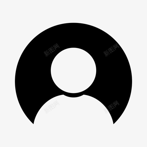用户管理员头像图标svg_新图网 https://ixintu.com 个人 信息 多媒体 头像 用户 管理员