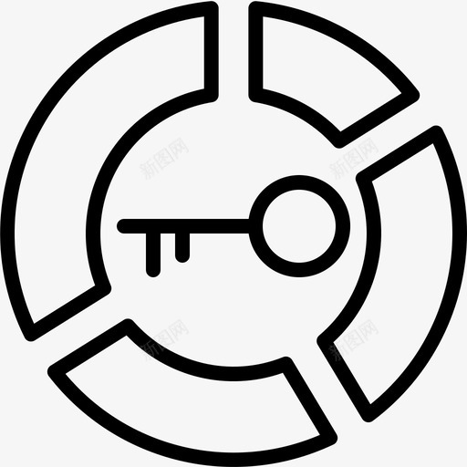 分析图表关键图标svg_新图网 https://ixintu.com 优化 关键 分析 图表 大纲 搜索引擎 统计 部分 饼图 黑色