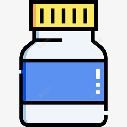维生素健康103线性颜色图标svg_新图网 https://ixintu.com 健康 线性 维生素 颜色