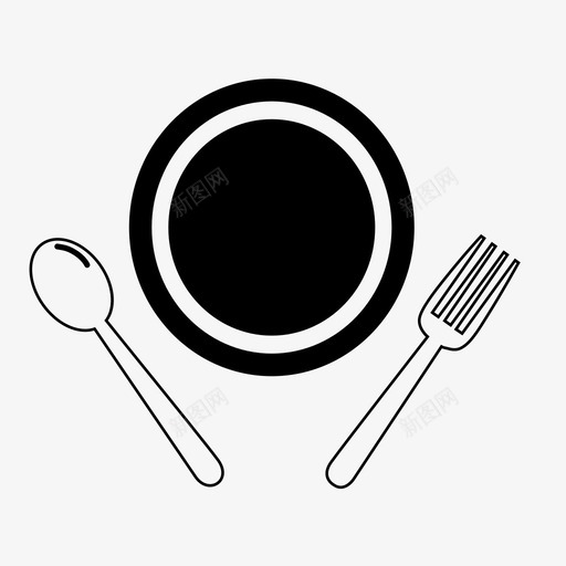 采购产品食品烹饪食品食品和餐厅图标svg_新图网 https://ixintu.com 产品 勺子 厨房用具 烹饪 采购 食品 餐厅