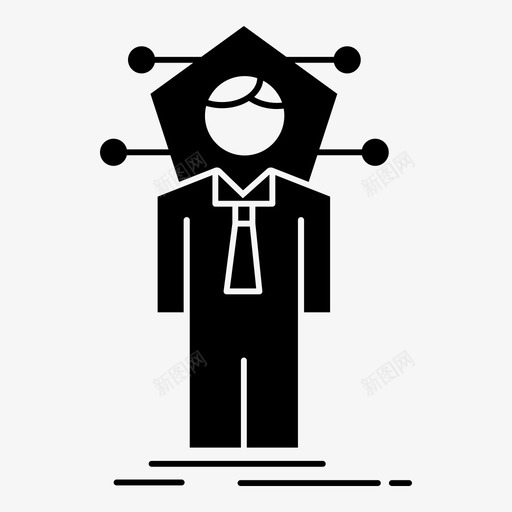 业务连接人员网络图标svg_新图网 https://ixintu.com 业务 业务管理 人员 网络 要素 解决方案 连接