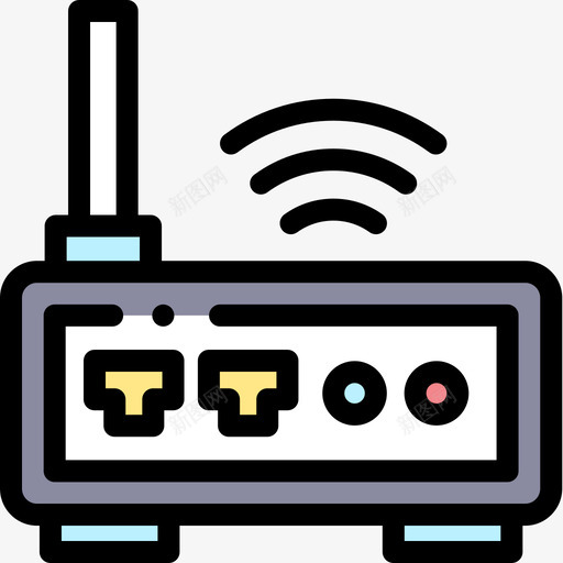 70线性通信彩色电子图标svg_新图网 https://ixintu.com 彩色 电子 线性 通信