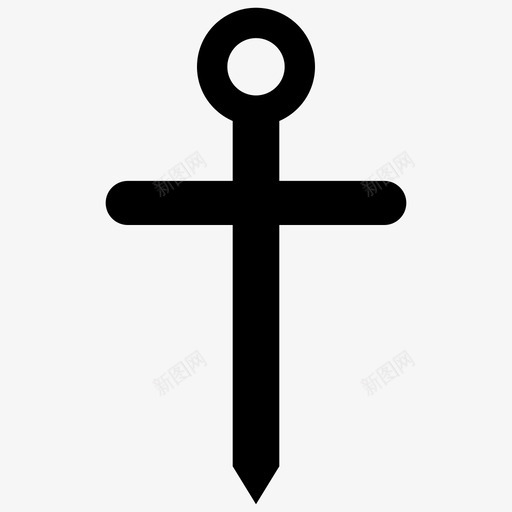 十字架符号天主教基督教符号图标svg_新图网 https://ixintu.com 十字 十字架 向量 图标 基督教 天主教 符号 耶稣基督 设计
