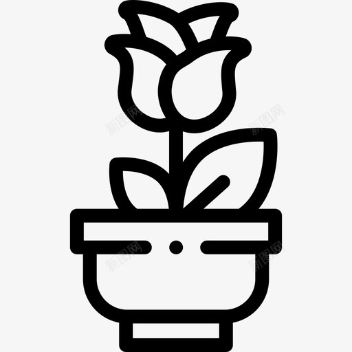 花婚礼236直系图标svg_新图网 https://ixintu.com 婚礼 直系