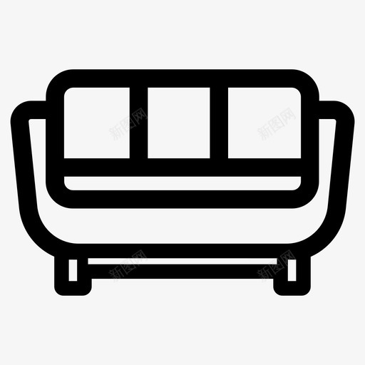 酒店椅子电影图标svg_新图网 https://ixintu.com 图标 摄影 椅子 电影 电影院 电视 酒店