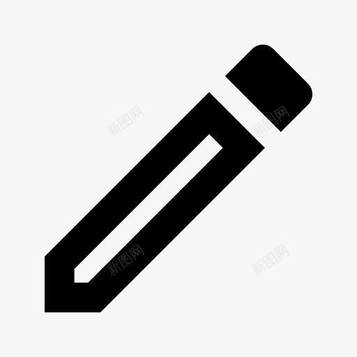 编辑钢笔铅笔图标svg_新图网 https://ixintu.com 用户界面 简单 编辑 钢笔 铅笔