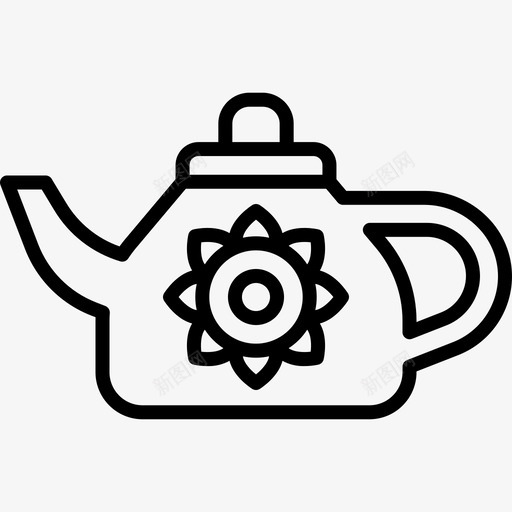 水壶刻度盘28线性图标svg_新图网 https://ixintu.com 刻度 水壶 线性