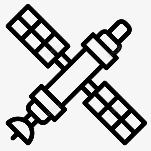 卫星网络技术12线性图标svg_新图网 https://ixintu.com 卫星 线性 网络技术