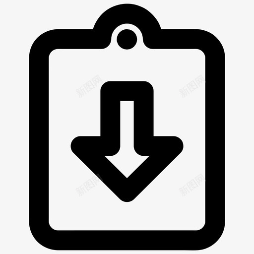 分配返回箭头剪贴板图标svg_新图网 https://ixintu.com 分配 剪贴板 向下 图标 基本 尺寸 平板电脑 所有 箭头 返回