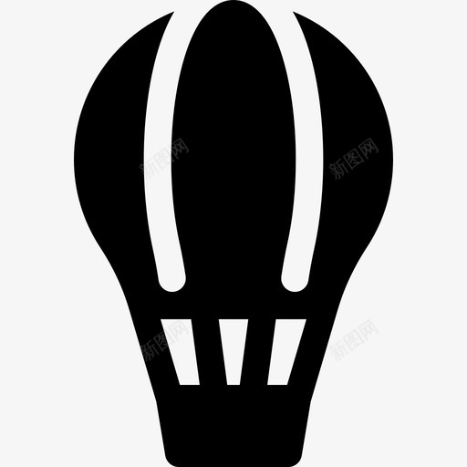 热气球游乐园36已填充图标svg_新图网 https://ixintu.com 填充 游乐园 热气球