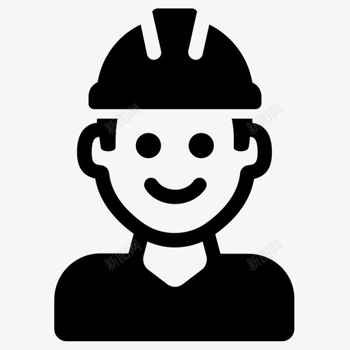 工程师建筑商建筑工人图标svg_新图网 https://ixintu.com 工人 工作 工程师 建筑 建筑商 建筑工 情人 表情