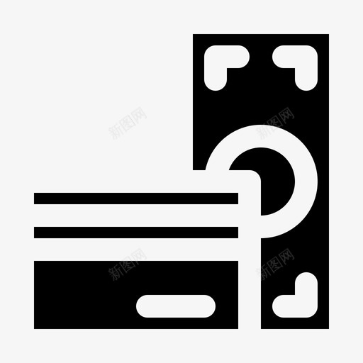 支付选择卡信用卡图标svg_新图网 https://ixintu.com 信用卡 固体 支付 电子商务 货币 购物 选择